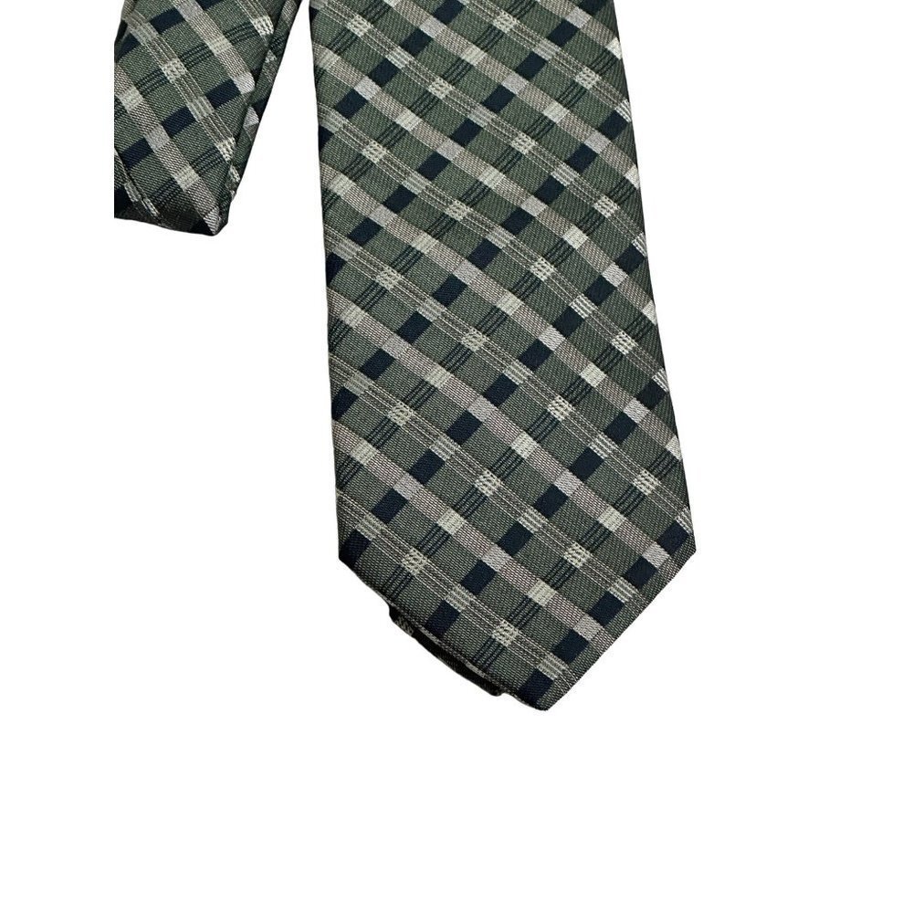 Cesare Casadonte Men's Silk Tie Gray, Black  New without Tag
